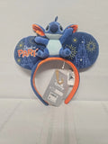 2025 Disney Parks Disneyland Paris Plush STITCH Minnie Ears Headband Brand - NEW
