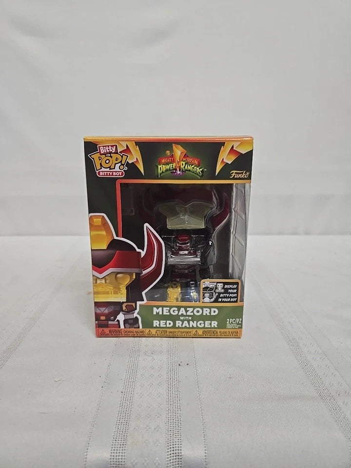 Funko Pop! Vinyl: Mighty Morphin Power Rangers Megazord With Red Ranger
